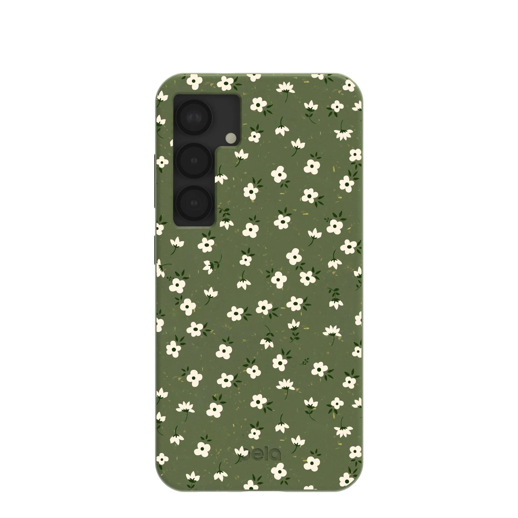 Vivid Pattern Design Forest Floor Ditzy Greens Samsung Galaxy S25 Case