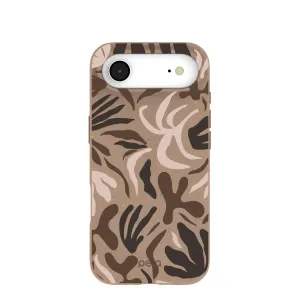 Chocolate Brown Terra Forms iPhone Air Case Soft Touch