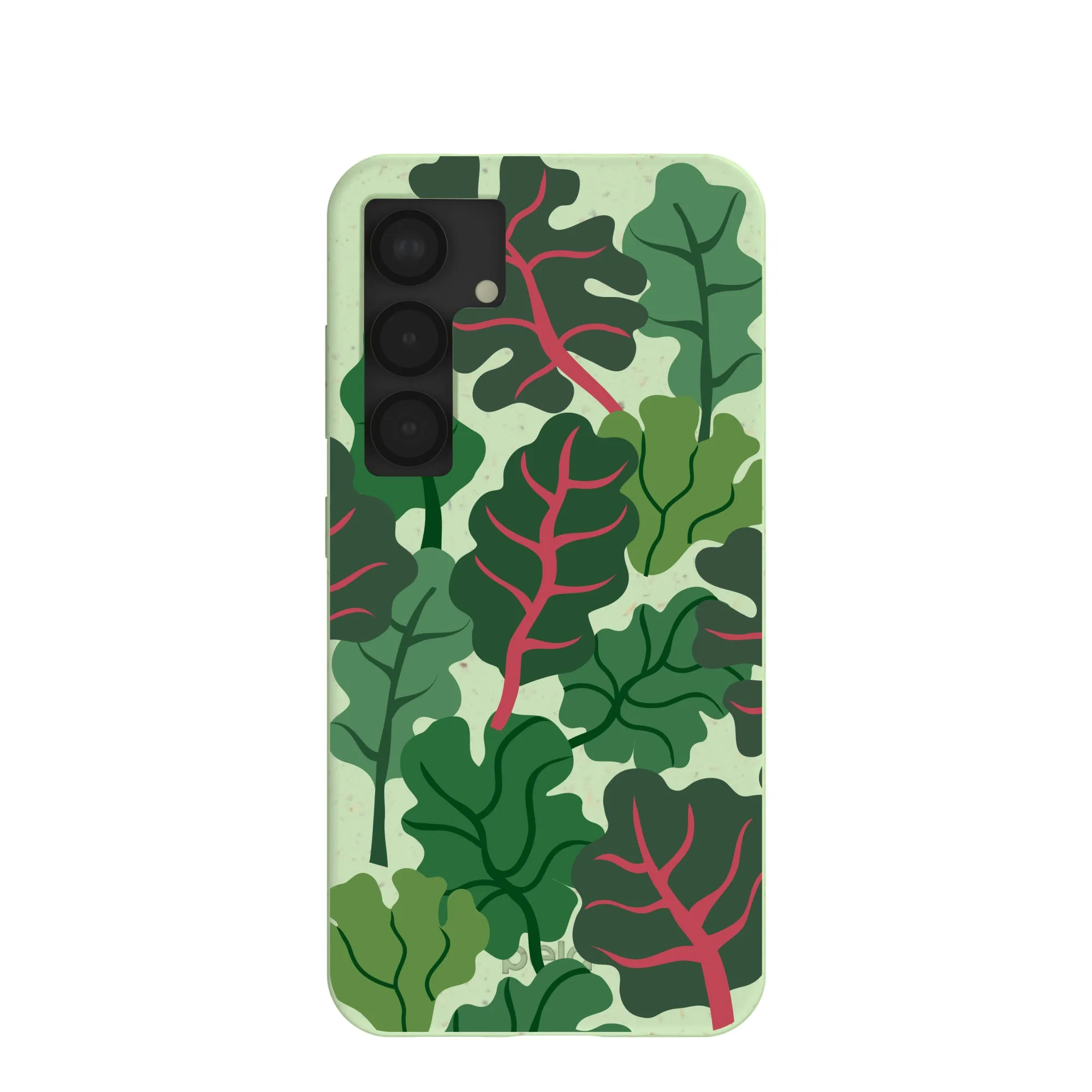 Sage Green Leafy Greens Samsung Galaxy S25 Case Premium Protection Soft Edge