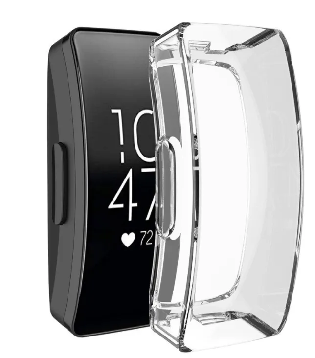 Fitbit Inspire (HR) TPU Case (Transparent) Sport Armor Layer