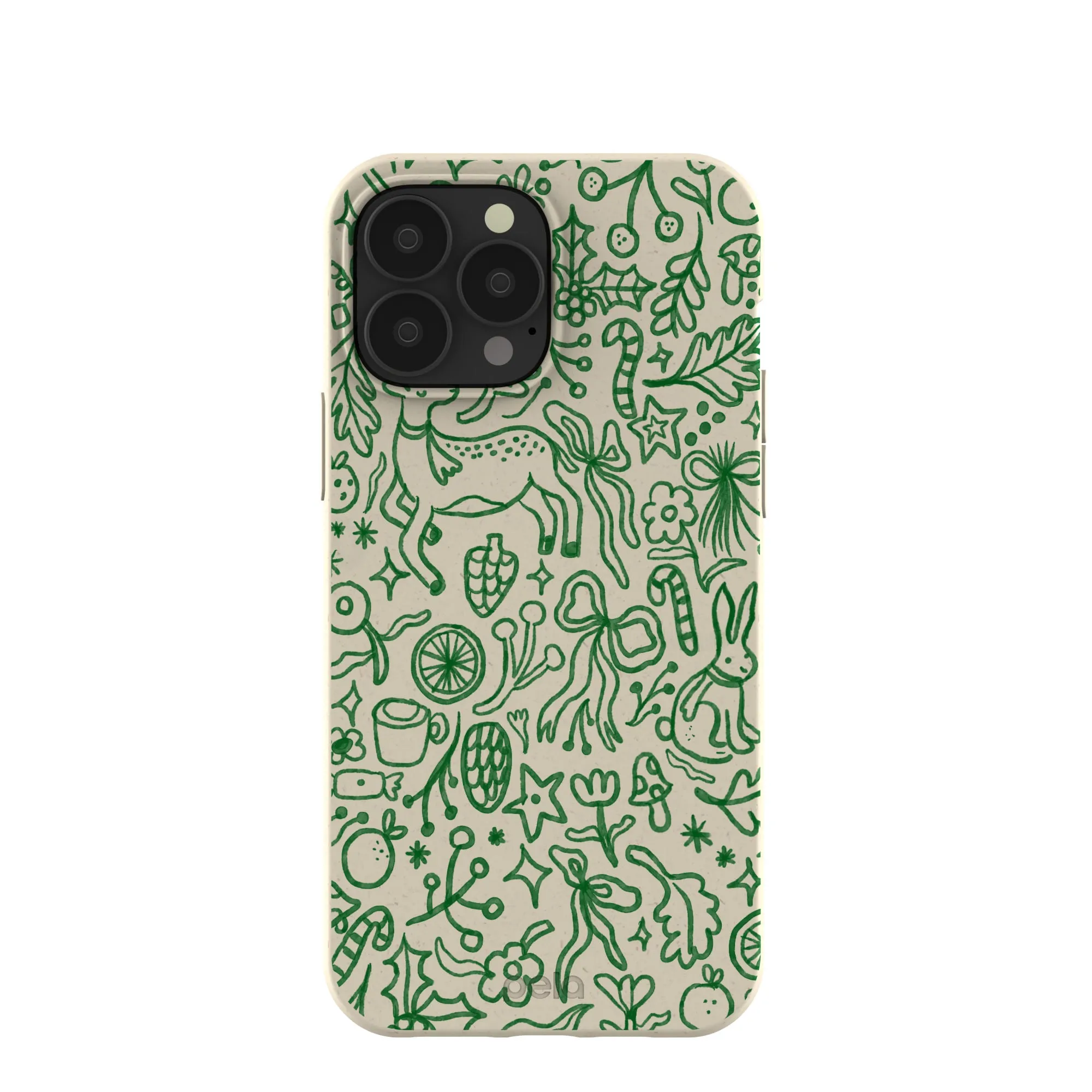 London Fog Cozy Woodland iPhone 13 Pro Max Case Marble Texture