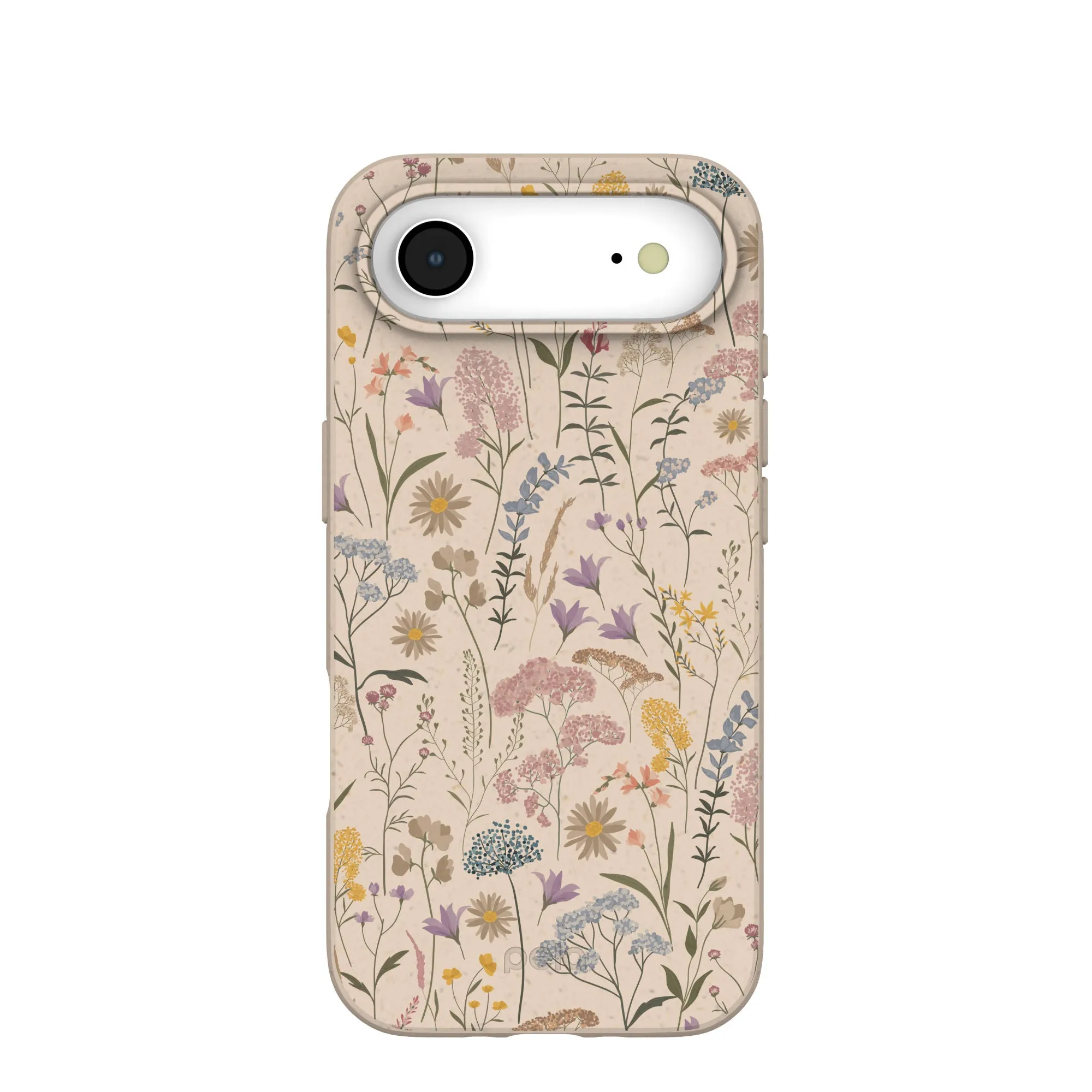 Seashell Dusty Petals iPhone 17 Air Case Elegant Finish Design