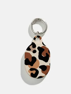 Portable Gadget creative studio protector Leopard Print AirTag Case in Gloss