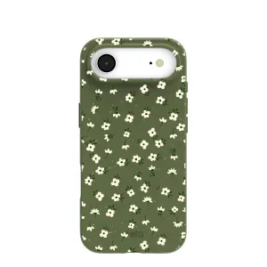 Forest Floor Ditzy Greens iPhone Air Case Smooth Pattern Finish