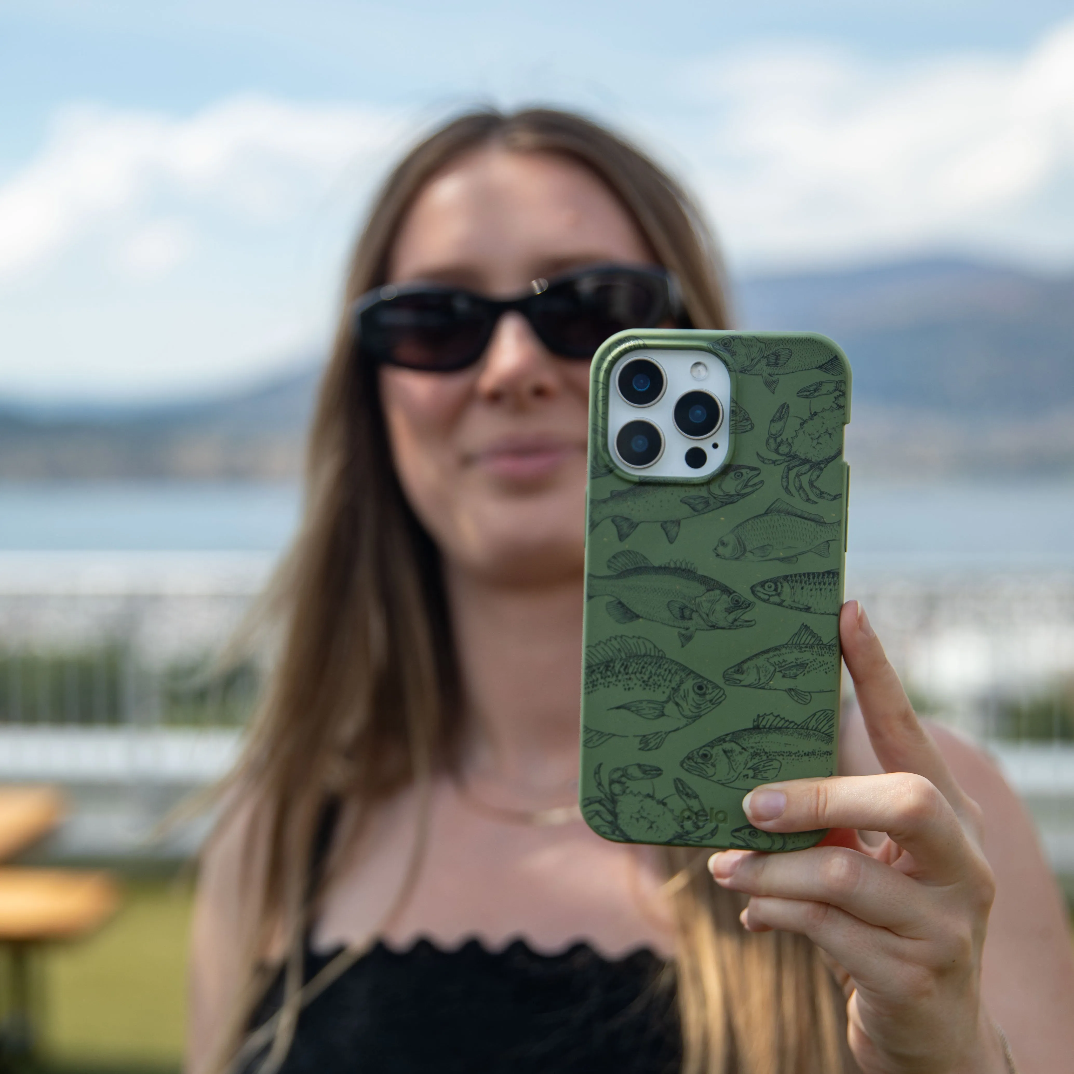 Forest Floor Fishing Lodge iPhone Air Case Premium Touch