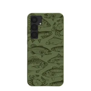 High-End Detail Ergonomic Texture Forest Floor Fishing Lodge Samsung Galaxy S25 (Plus) Case