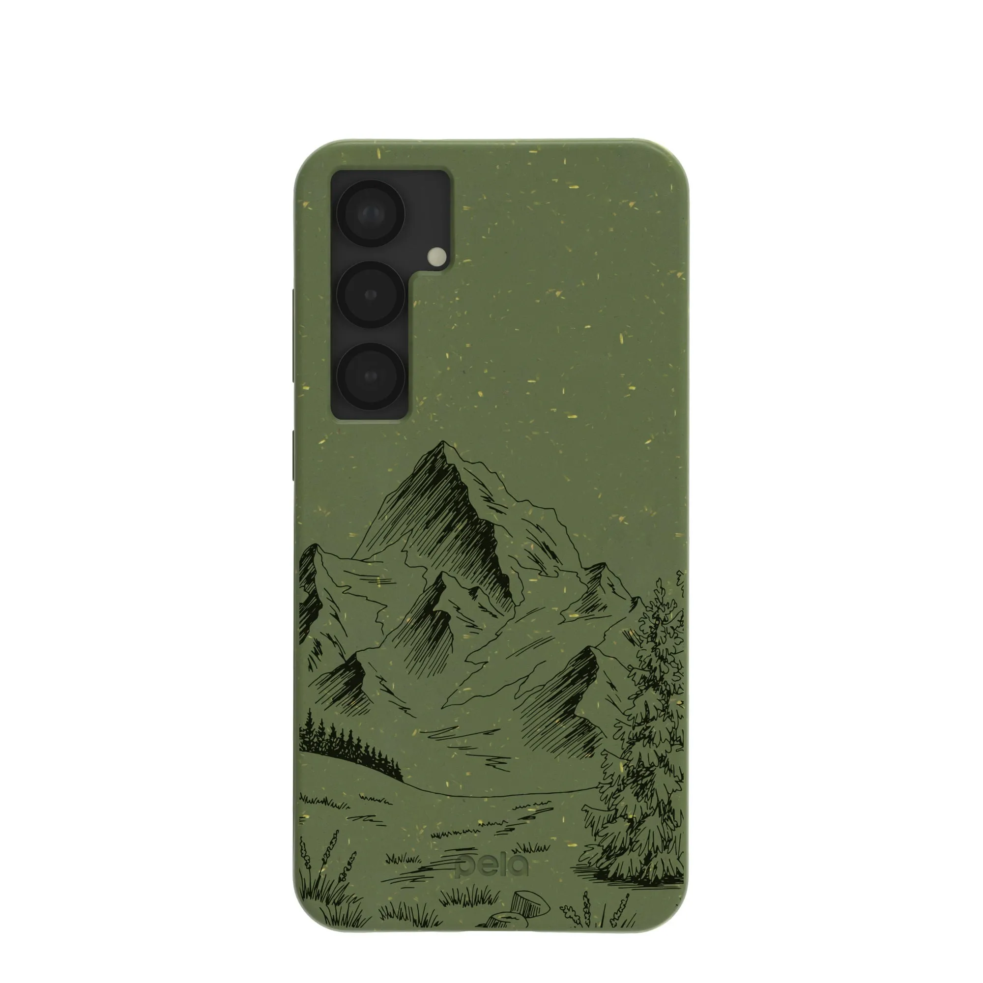 Protective Touch Edge Reinforced Forest Floor Line Ridge Samsung Galaxy S25 (Plus) Case