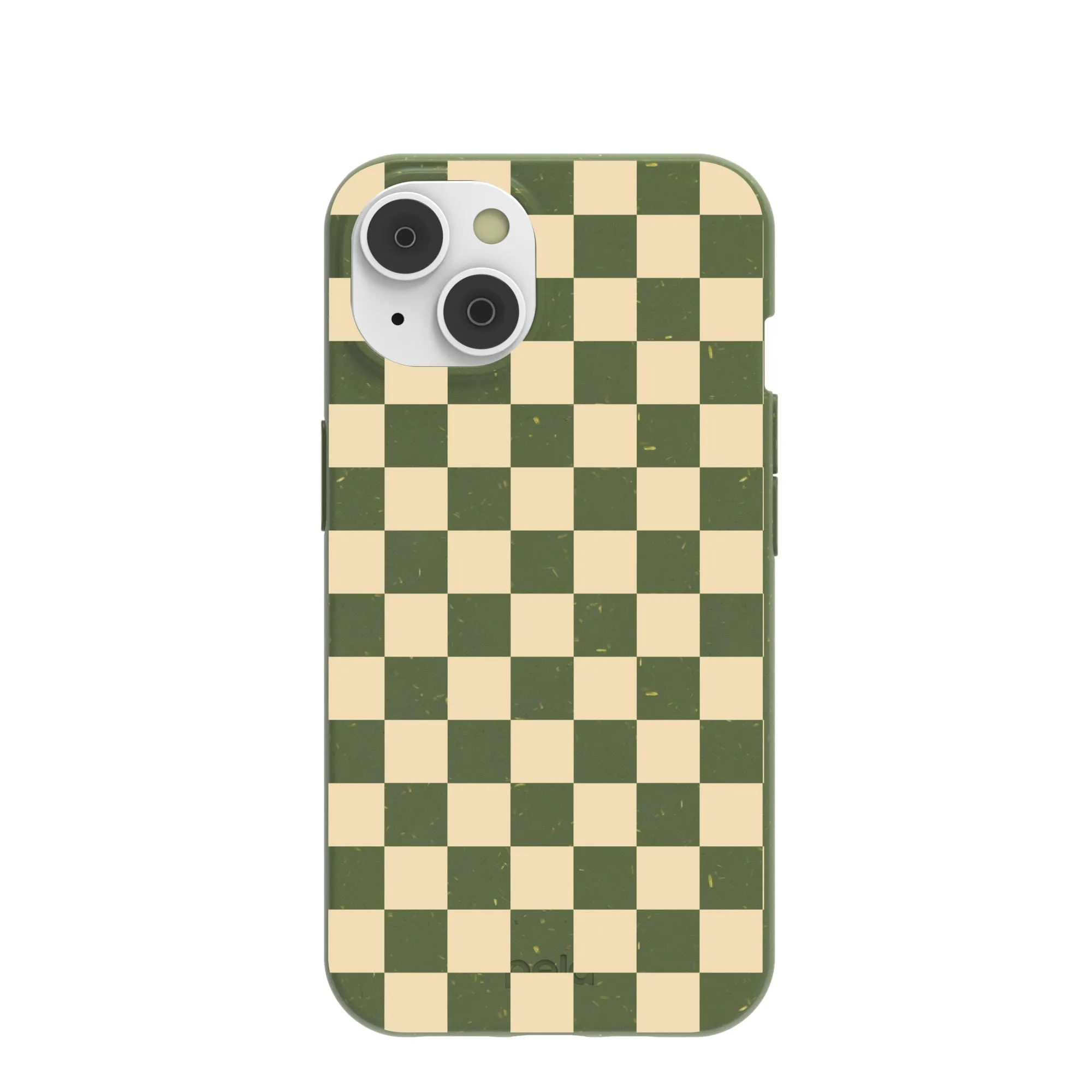 Forest Floor Matcha Check iPhone 14/16e Case Portable Protection