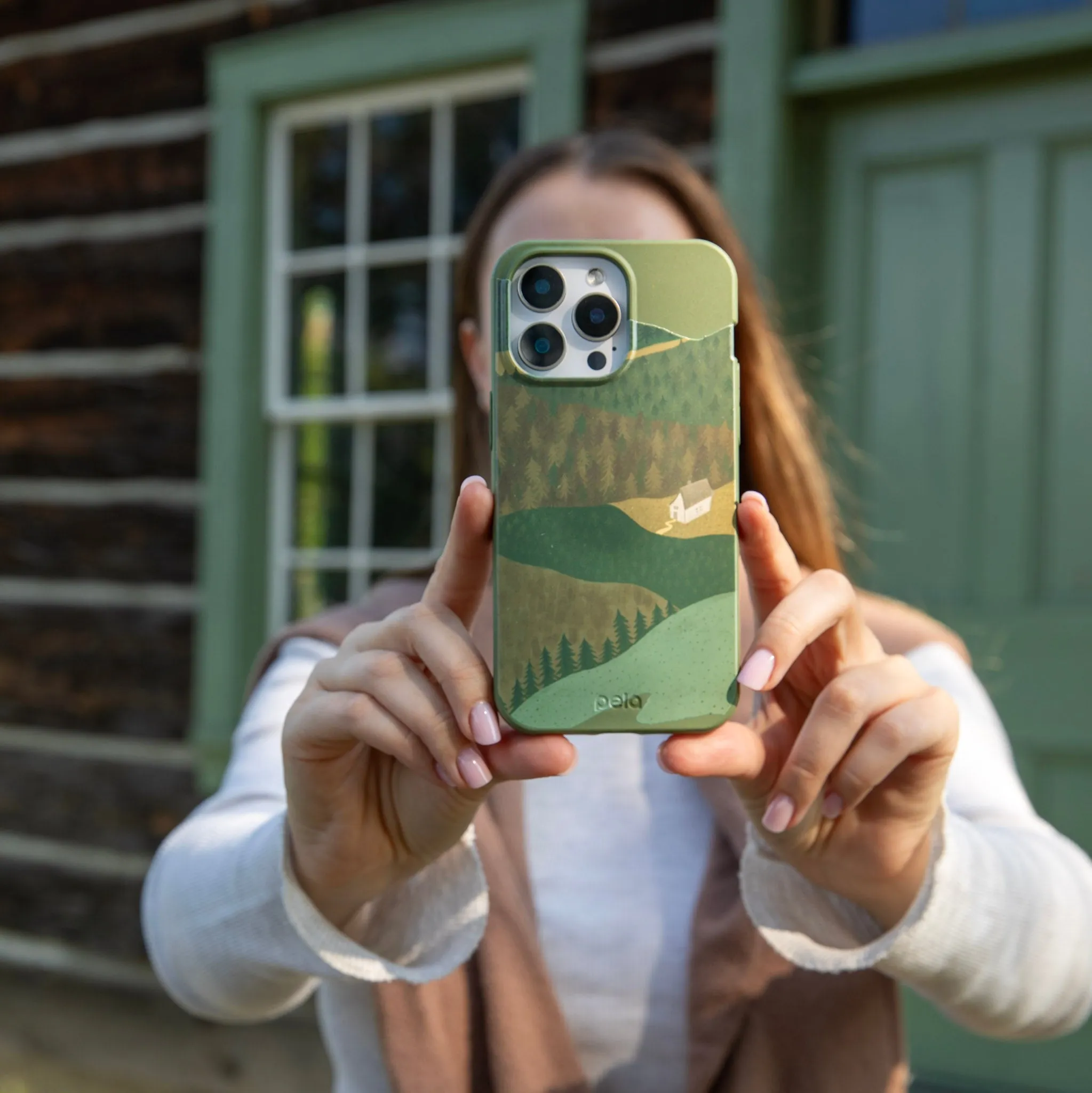 Forest Floor Mountain Nest iPhone Air Case Flexible structure