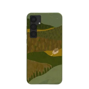 Forest Floor Mountain Nest Samsung Galaxy S25 (Plus) Case Soft Finish Layer Luxury Pattern