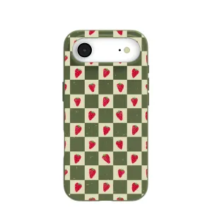 Forest Floor Strawberry Field iPhone Air Case Soft Edge Look Smooth Form Texture