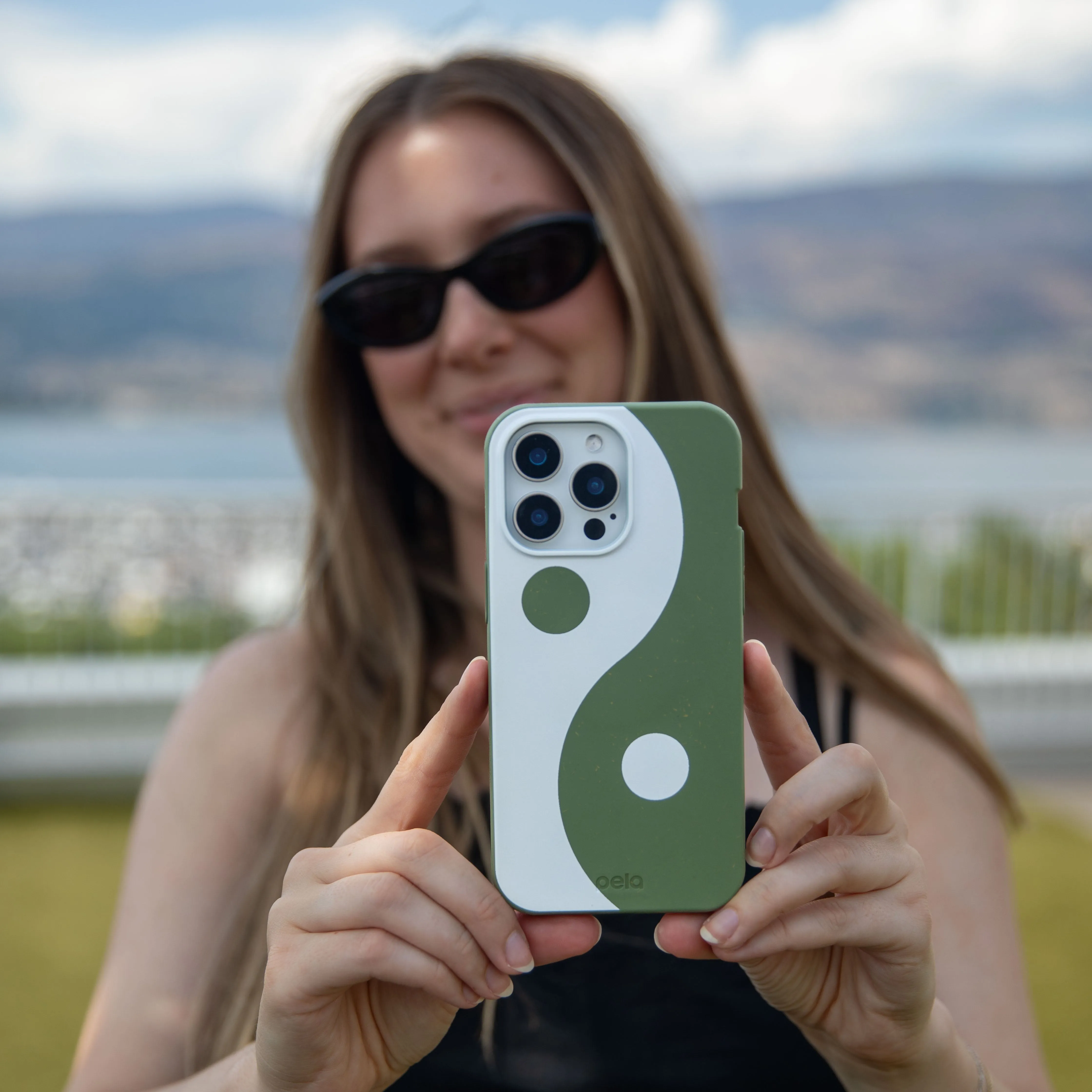 Forest Floor Yin Yang iPhone Air Case Protective Layering Smooth Pattern Finish