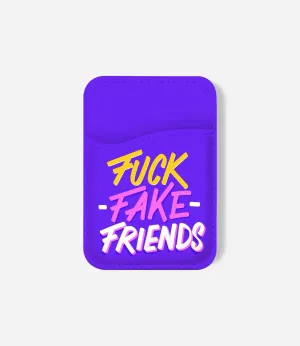 Urban Daily Carry Wallet Fuck Fake Friends Phone Wallet