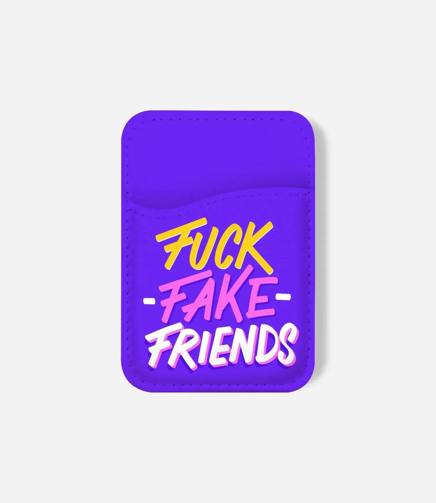 Urban Daily Carry Wallet Fuck Fake Friends Phone Wallet