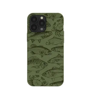Forest Floor Fishing Lodge iPhone 13 Pro Max Case Luxury Look
