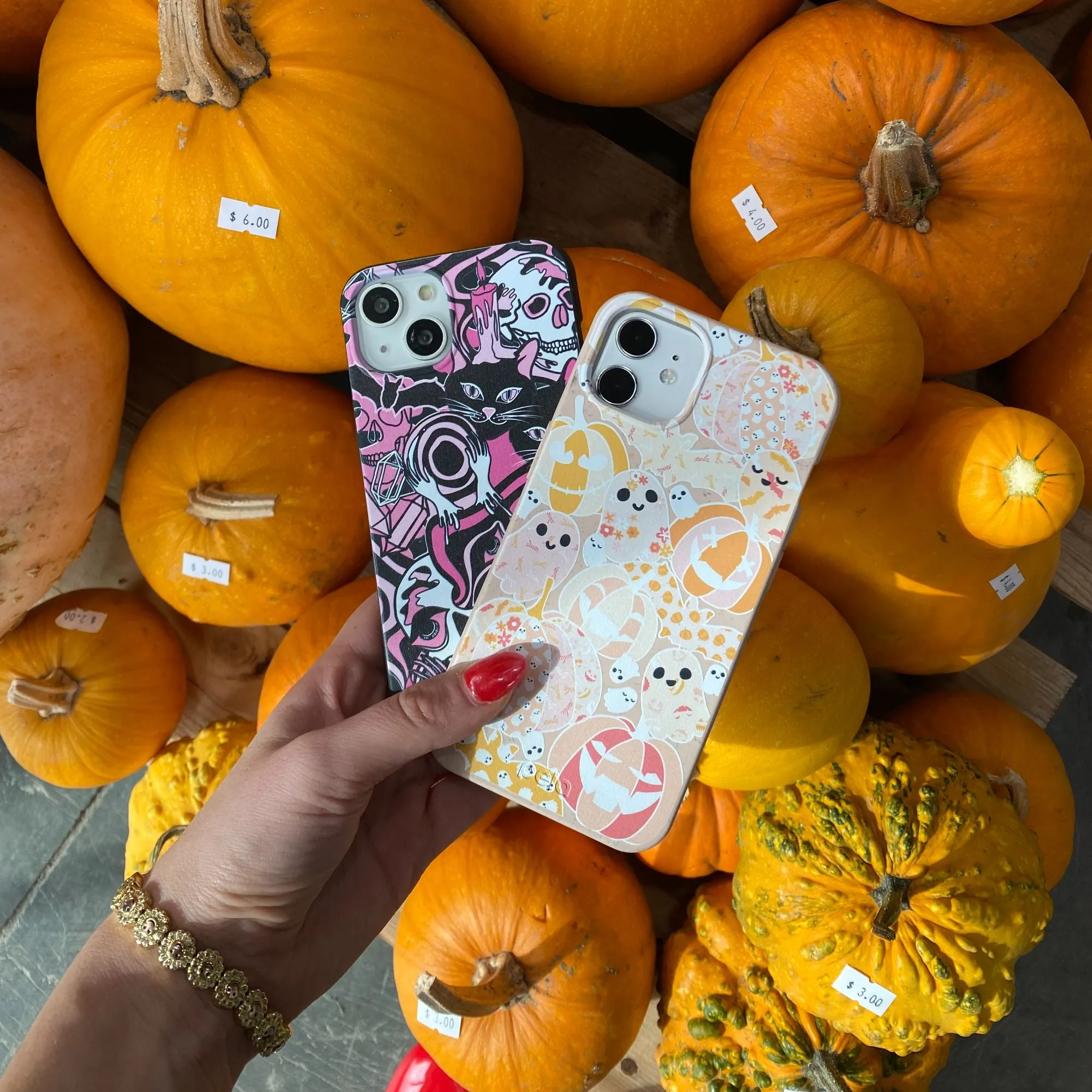 Comfort Fit Seashell Pumpkin Patch iPhone Air Case