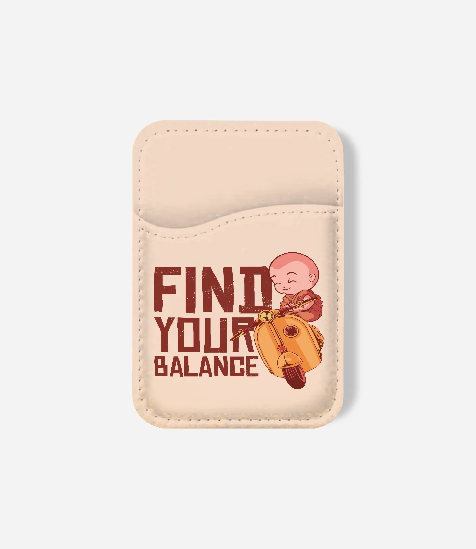 Find Your Balance Phone Wallet Everyday Snap Holder Magnetic Travel Case