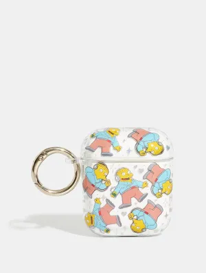 The Simpsons x Skinnydip Ralph Glitter AirPods Case portable everyday silicone protector
