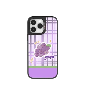 Stylish Grip Texture Protective Edge Layer Grape Minds Unijoy