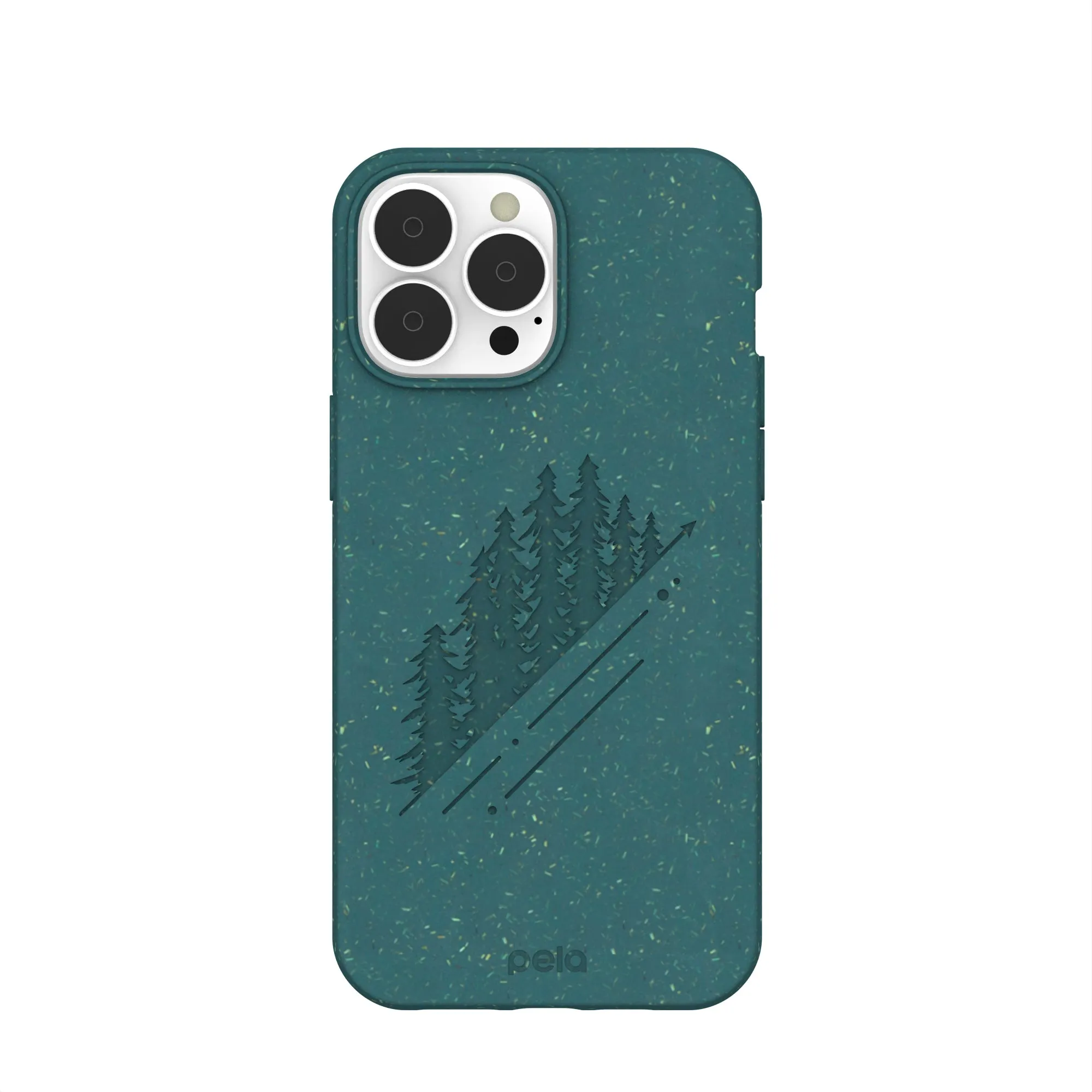 Green Summit iPhone 13 Pro Max Case Gloss Layer Stylish Finish