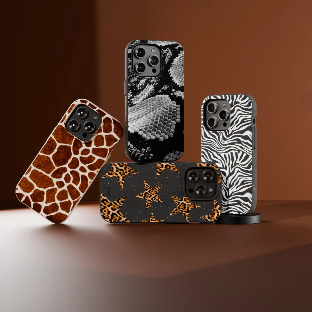 Black Snake Scale iPhone Air Case Polished Finish Texture Scratch Barrier