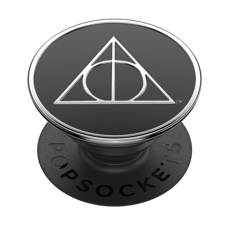 Polished Enamel Deathly Hallows PopGrip Comfort Ultra Grip Pop Socket Multi-Purpose Grip