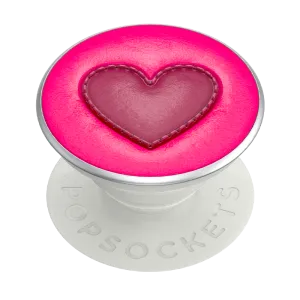 Stitched Sweet Heart PopGrip Pop Socket School Accessory Grip Clip Trio
