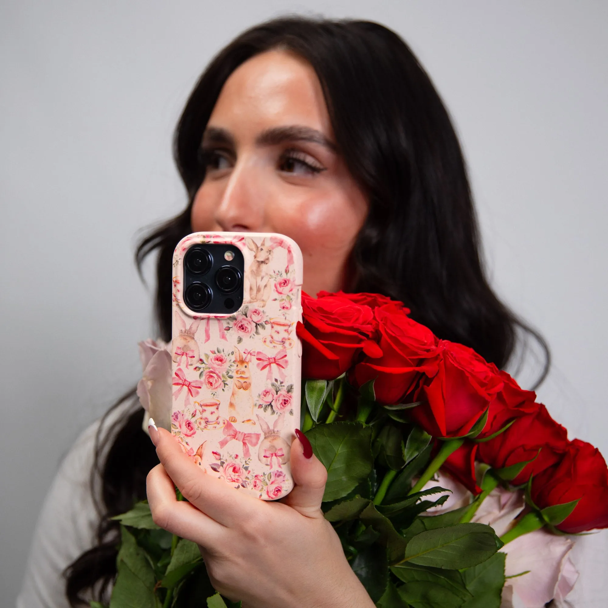 Matte Touch Seashell Garden Party iPhone Air Case