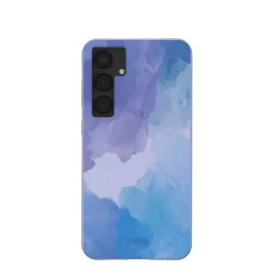 slim fit Lavender Blue Reflections Samsung Galaxy S25 (Plus) Case