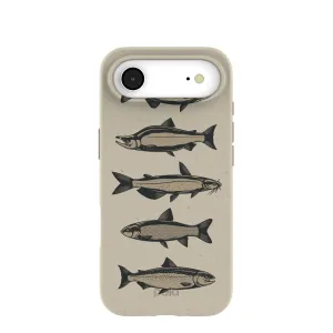 Modern Design Texture Subtle design London Fog Catch of the Day iPhone Air Case
