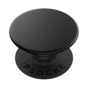 Pop Socket Secure Grip Black Aluminum PopGrip