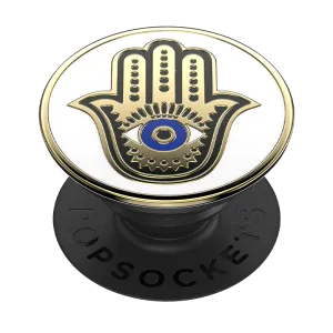 Hamsa Hand Polished Enamel PopGrip Pop Socket Multi-Use Grip