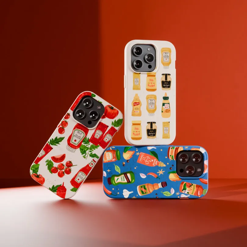 Seashell Ketchup Party iPhone Air Case Rugged Feel