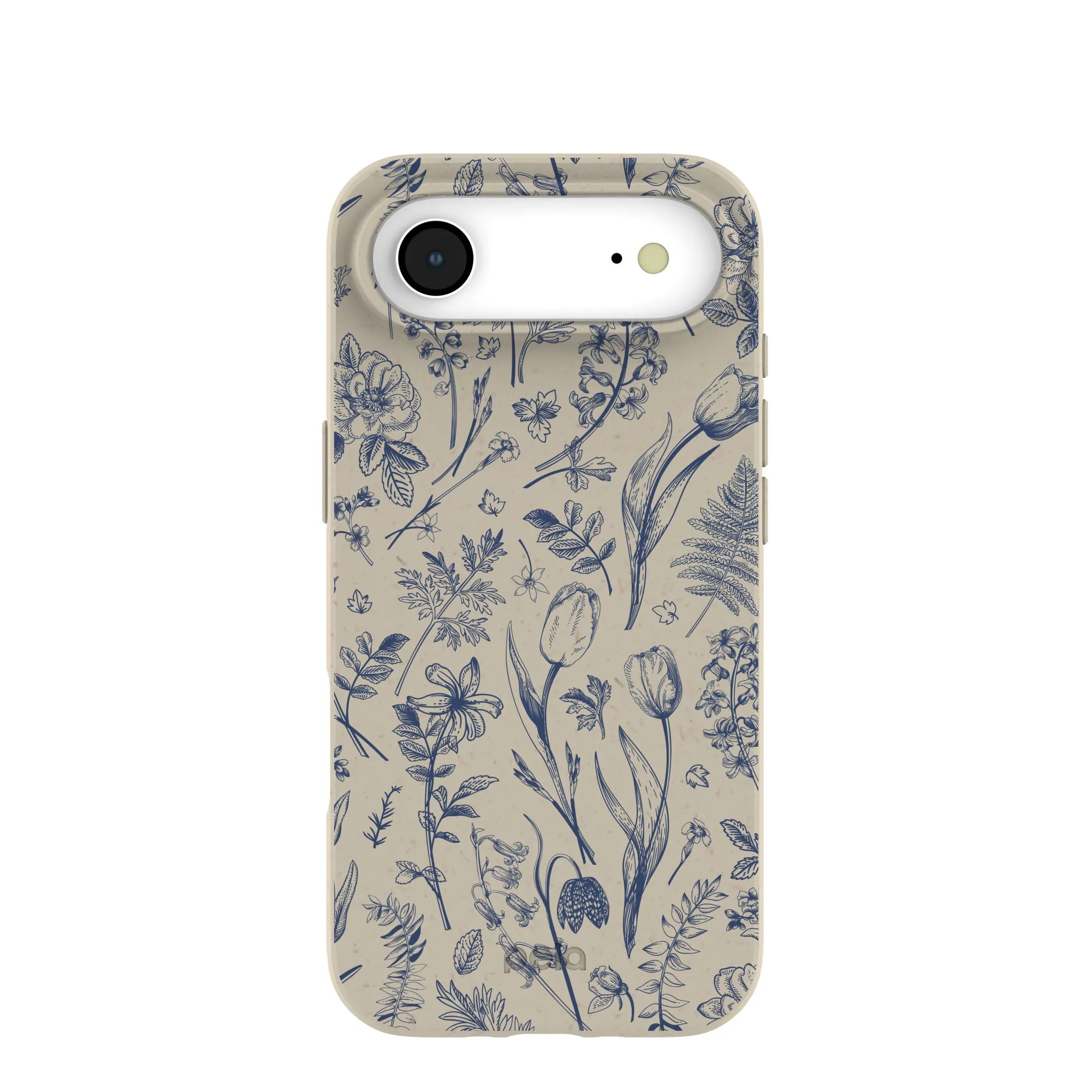 Hand Friendly London Fog Indigo Bouquet iPhone Air Case