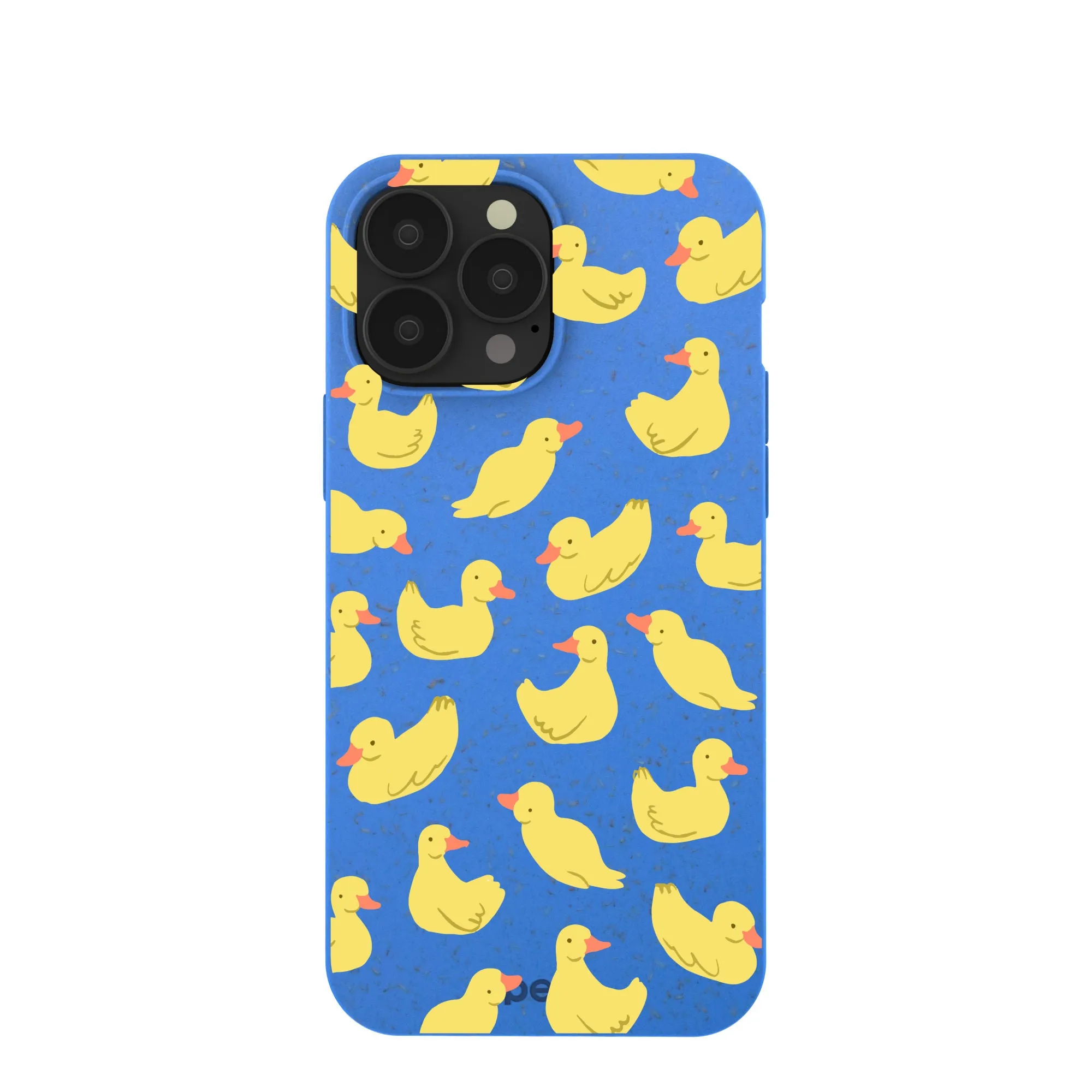 Electric Blue Sunny Ducklings iPhone 13 Pro Max Case Matte Texture Gloss Finish Texture