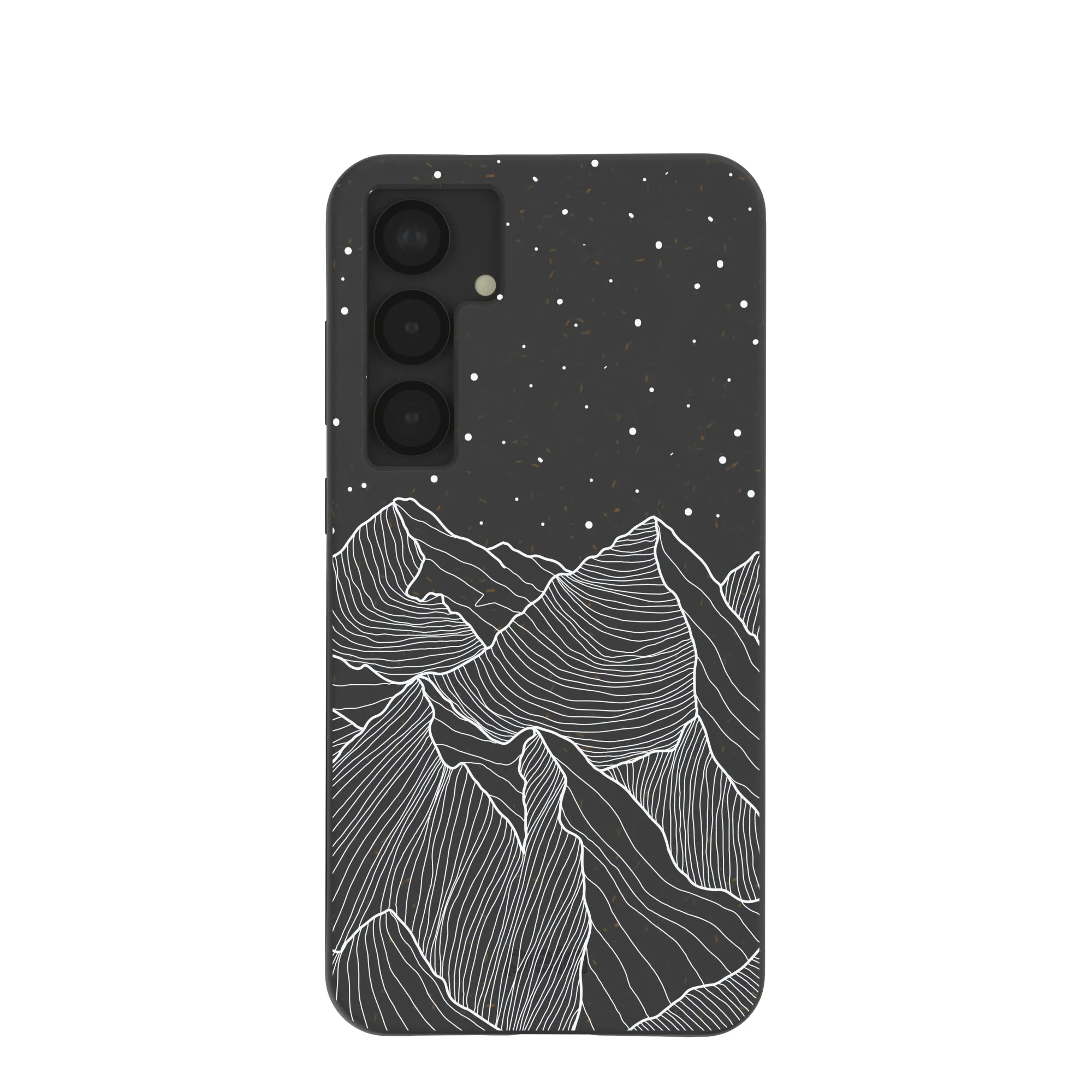 Black Night Panorama Samsung Galaxy S25 (Plus) Case Impact Resistant