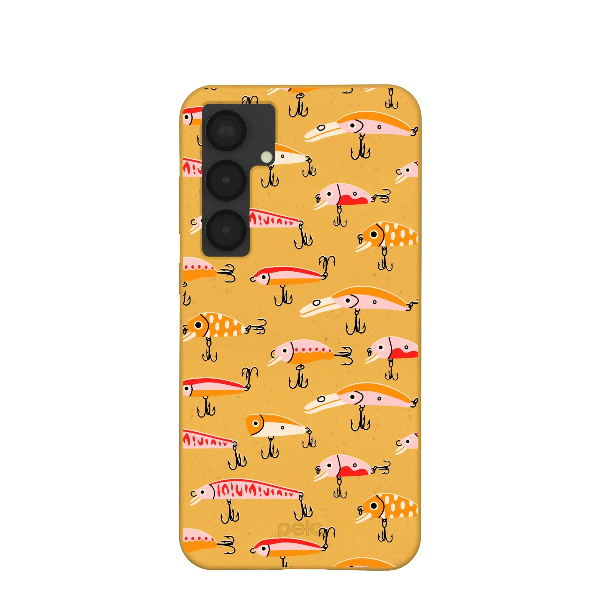 Flexible Texture Honey Cute Catch Samsung Galaxy S25 (Plus) Case