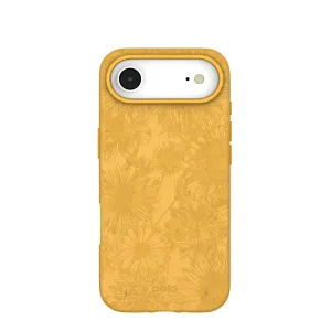 Honey Flora iPhone Air Case Minimal Feel Color Accent