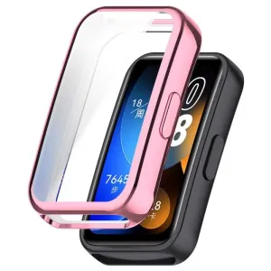 Rugged Build Matte Texture Huawei Band 8 / 9 / 10 TPU Case (Pink)
