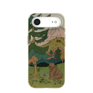 Matte Coating London Fog Rocky Bear iPhone Air Case