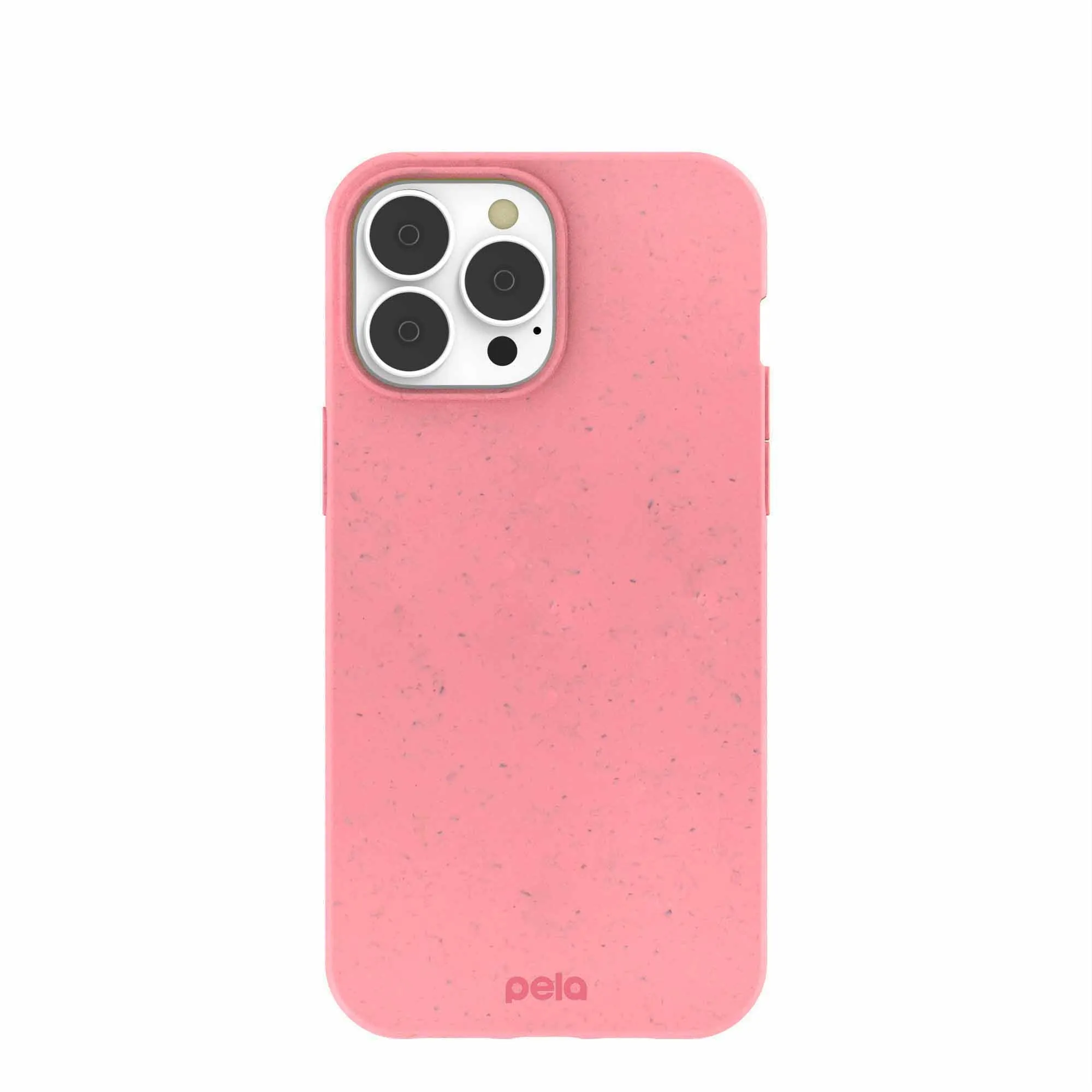 Bubblegum Pink iPhone 13 Pro Max Case Smooth Layer Texture Stylish Finish