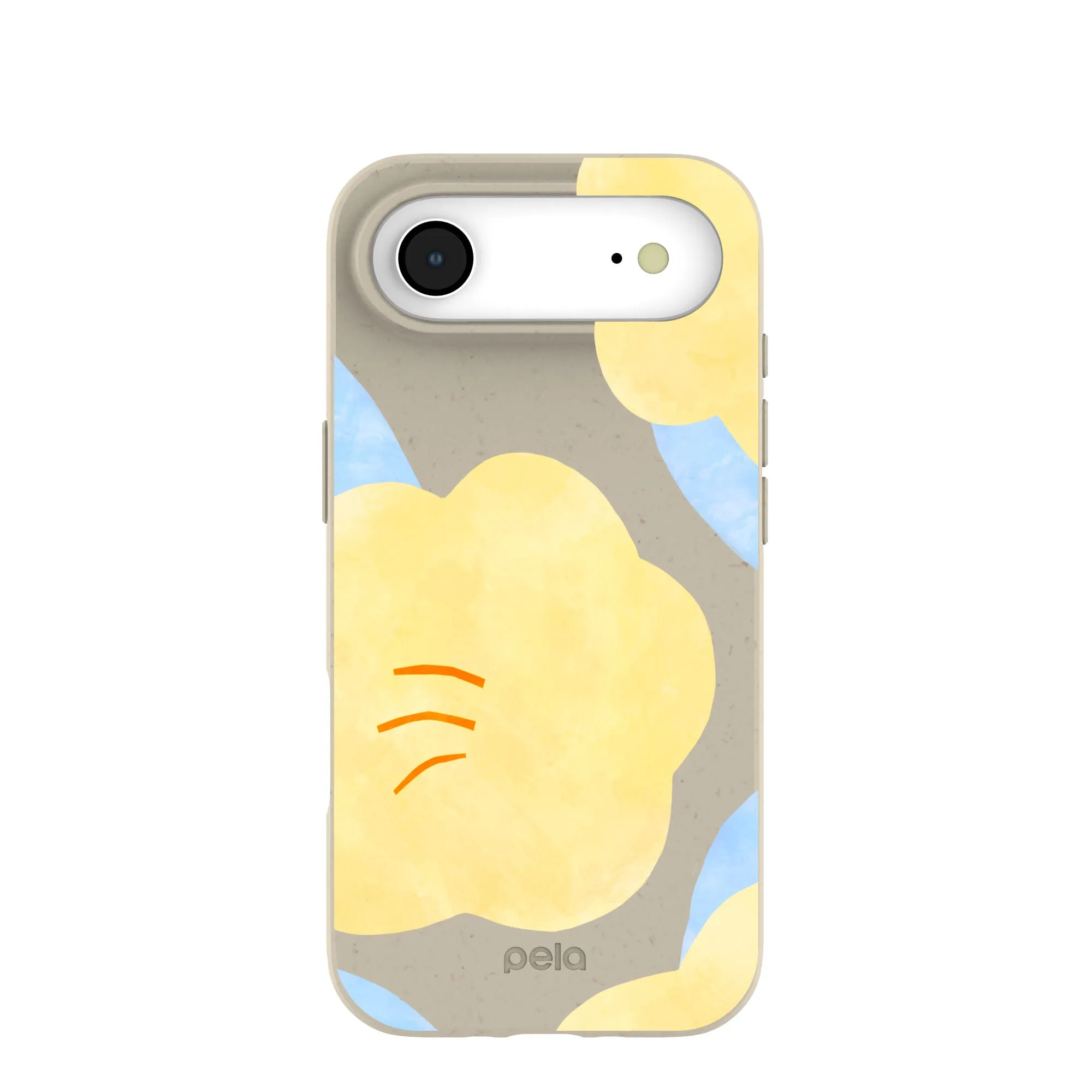 London Fog Yellow Flowers iPhone Air Case Smooth Design