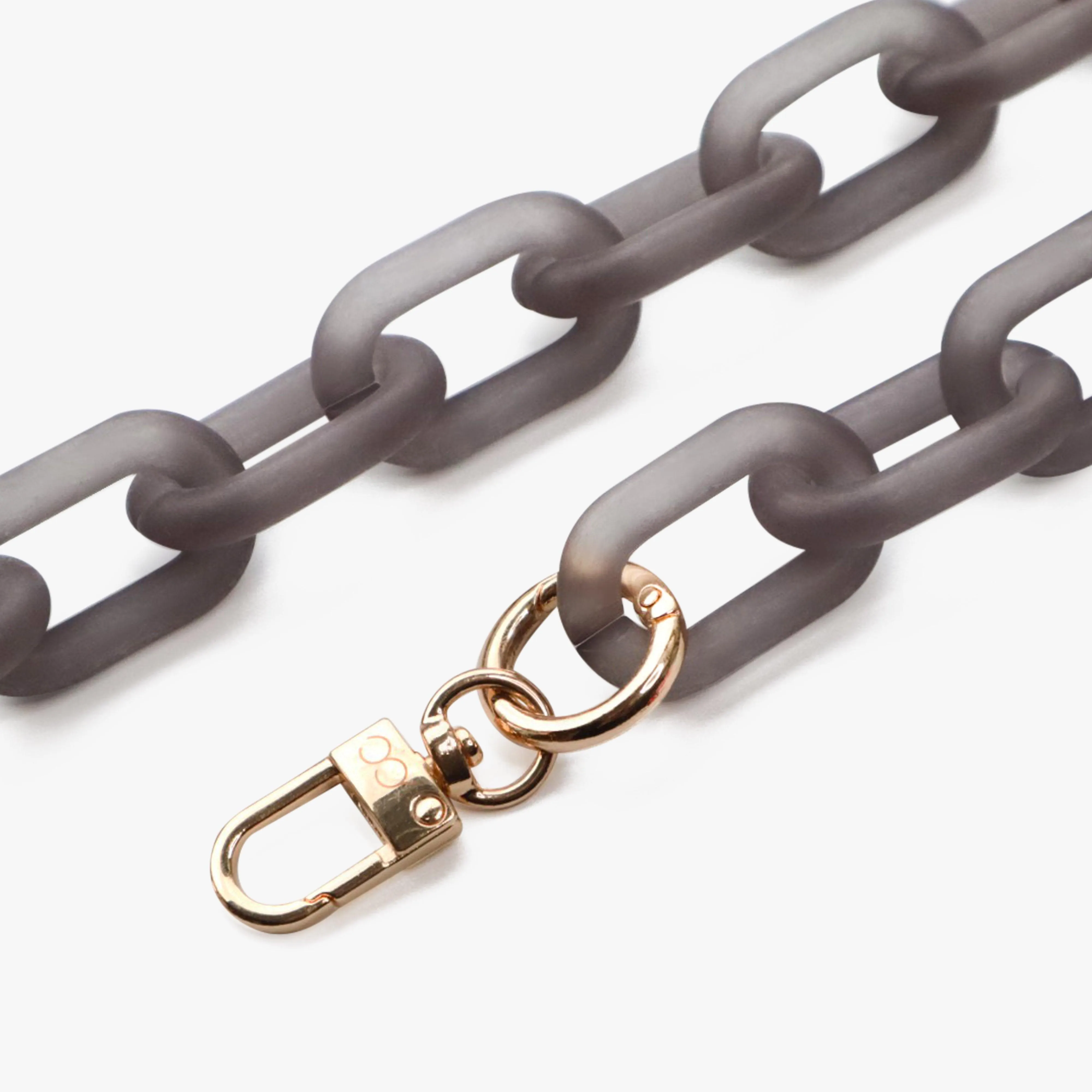 Icy Phone Chain Gray Phone Holder Strap Unisex Band