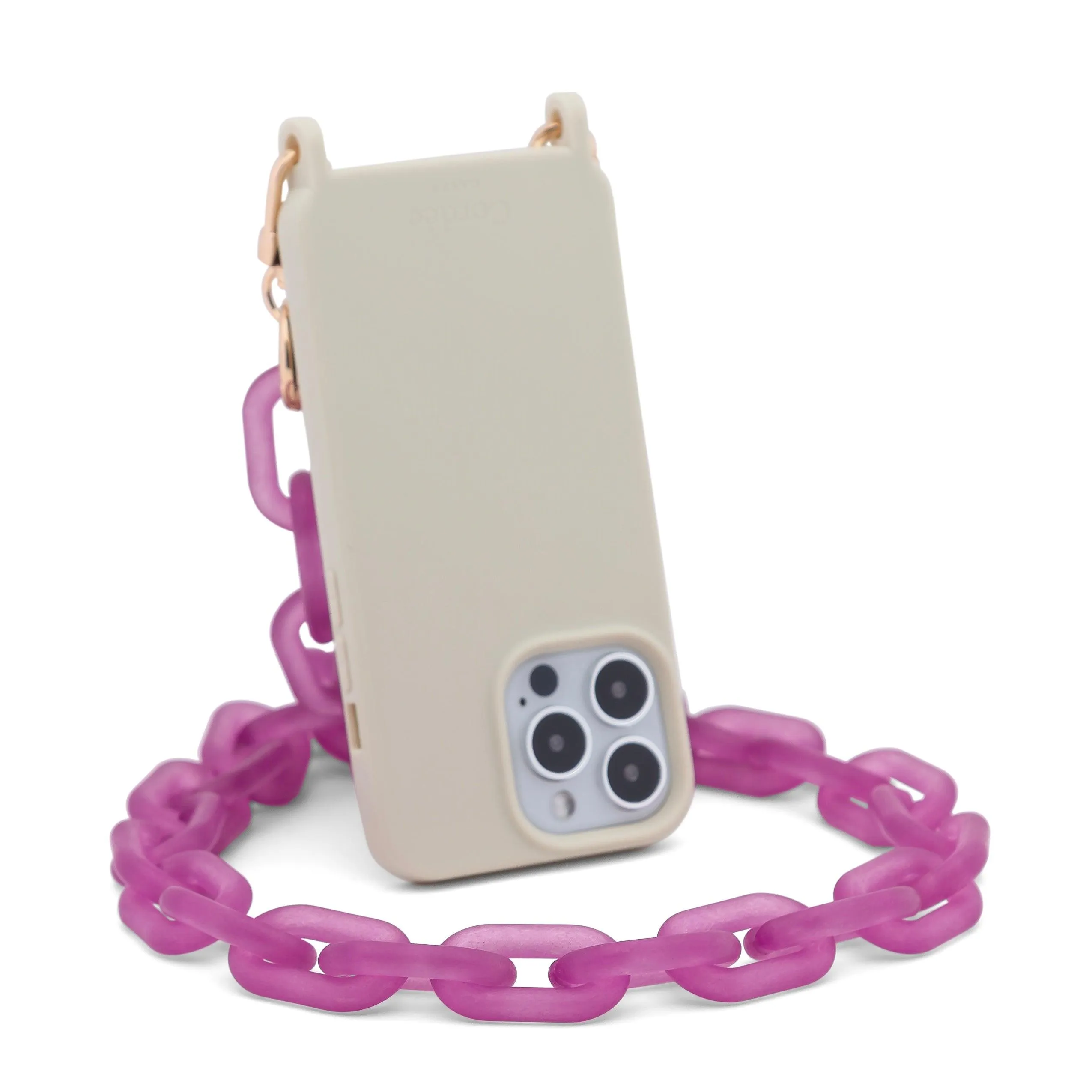 Icy Phone Chain Purple Gym Strap Soft Gear