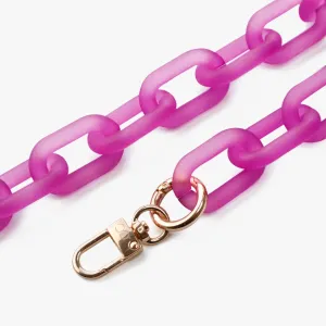 Icy Phone Chain Purple Grip Enhancement Band Solid Color Gear