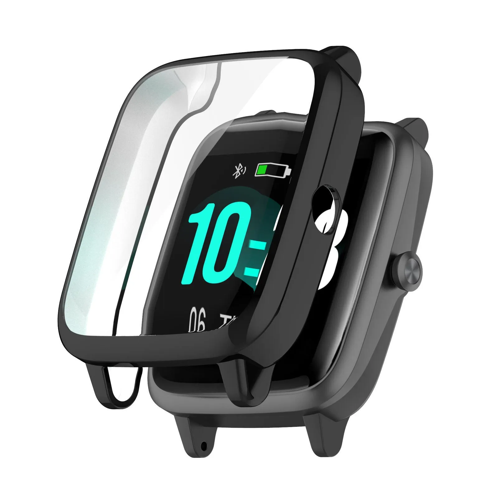 ID205L TPU Case (Black) Protective Outer Anti-bacterial