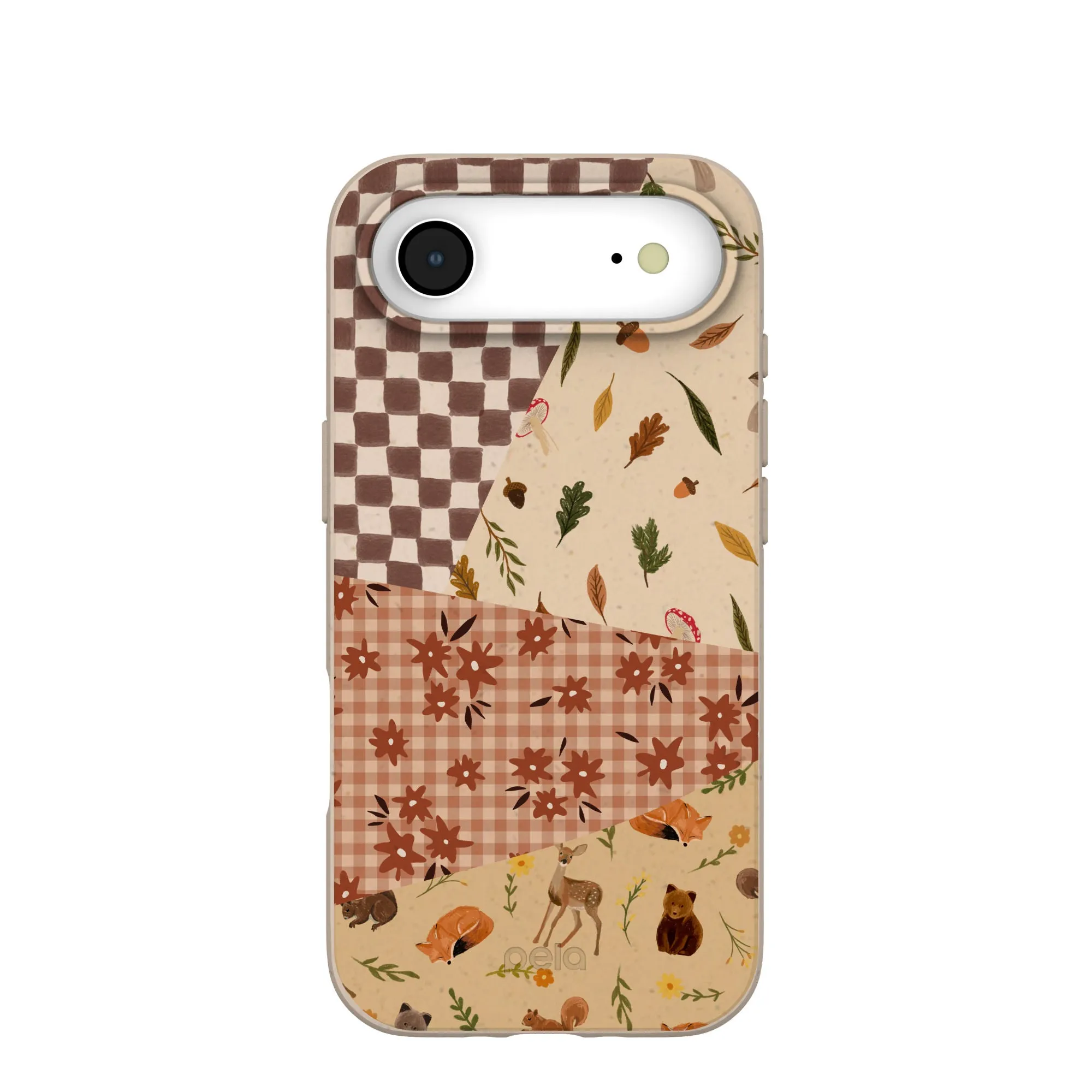Seashell Autumn Quilt iPhone Air Case Gradient Finish