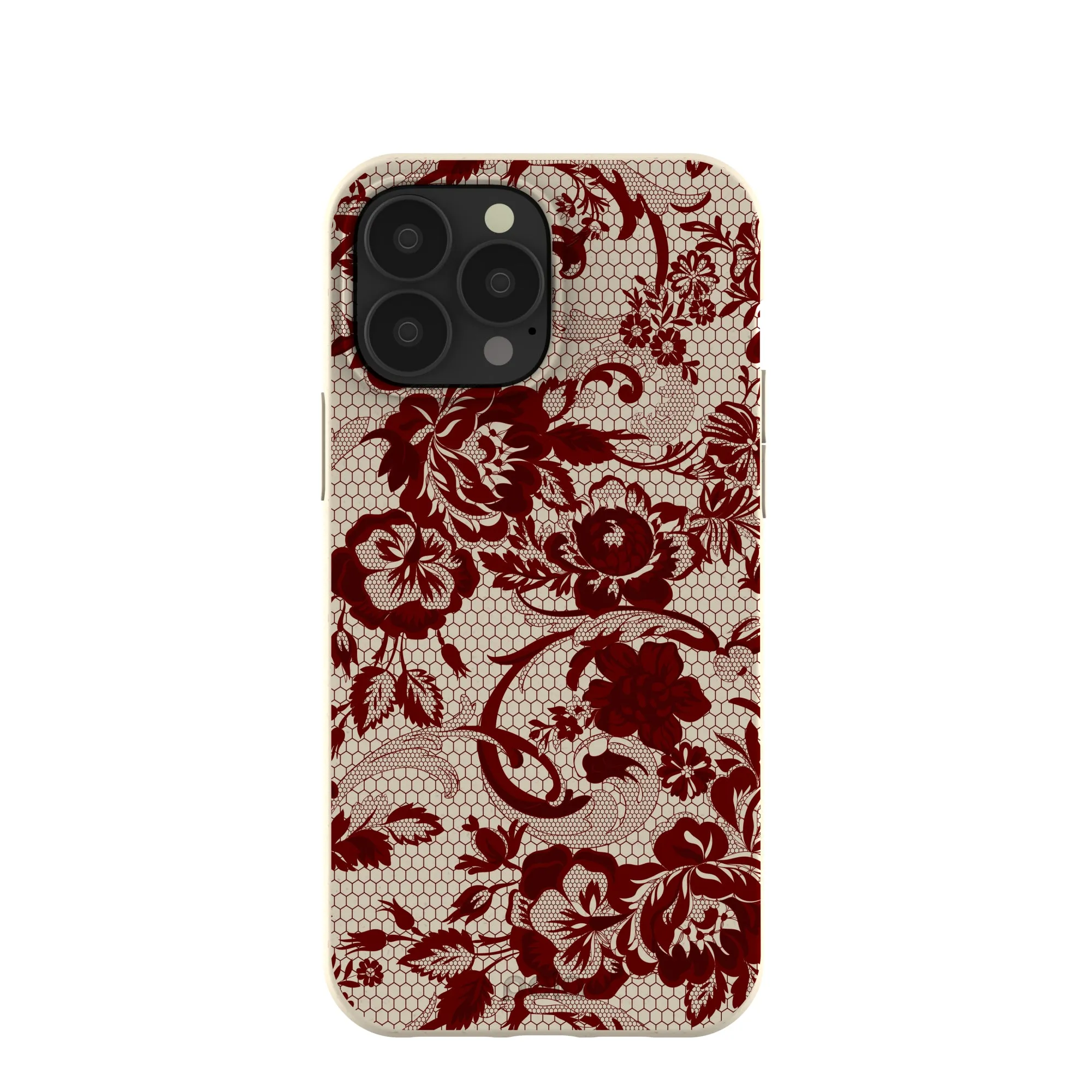 London Fog Crimson Veil iPhone 13 Pro Max Case Protective Shell Design