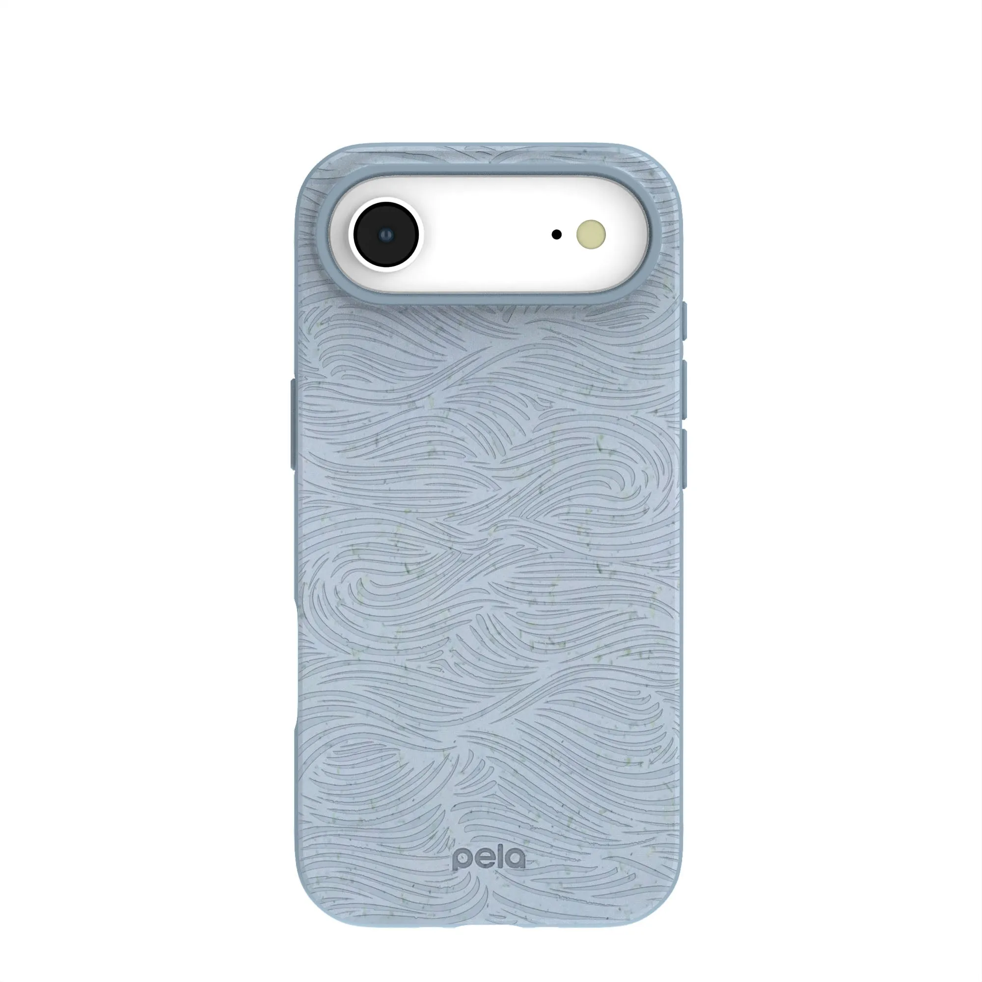 elegant design Powder Blue Ebb and Flow iPhone Air Case