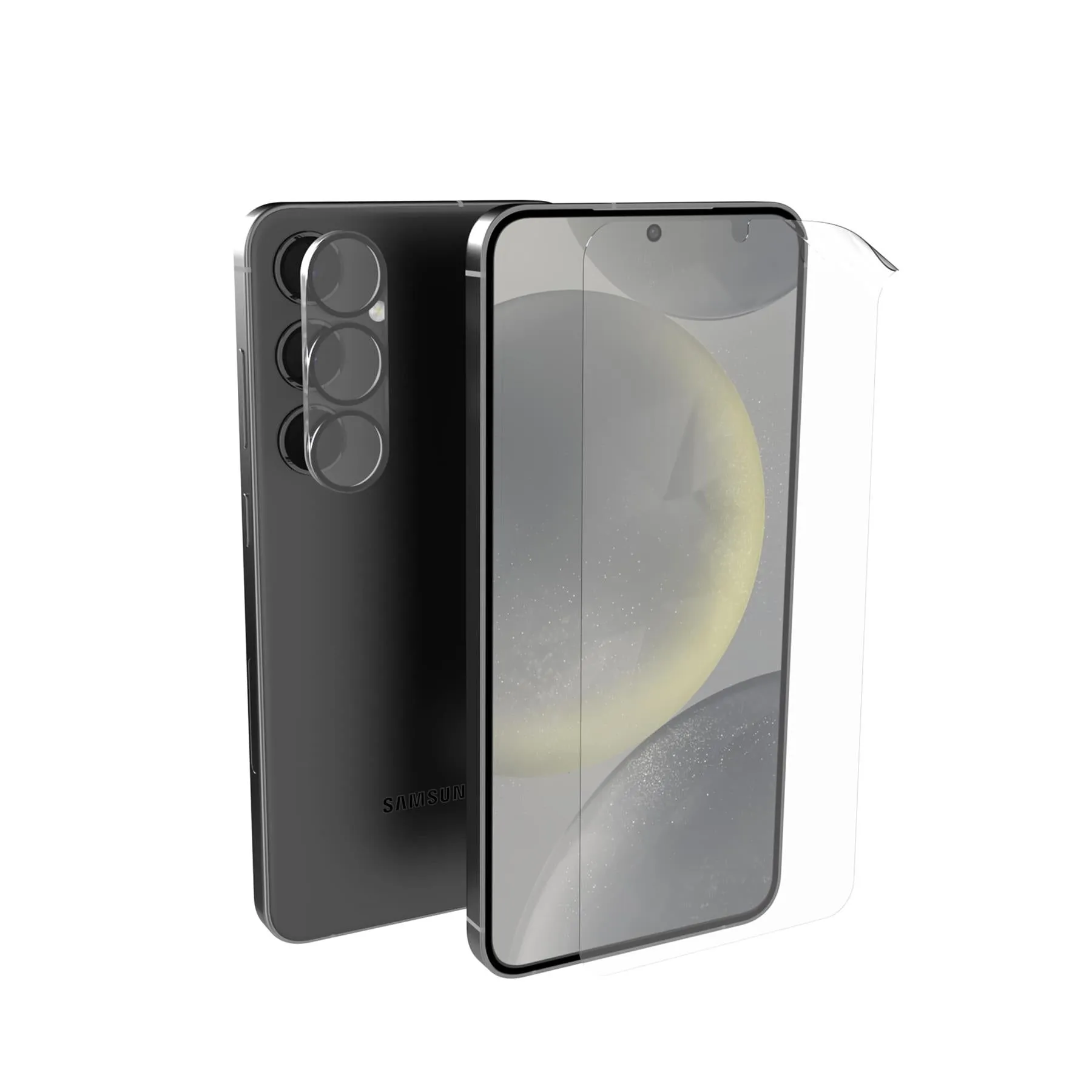 Impact Shield - Samsung Galaxy S24  Screen Protector With Camera Protector Screen Shield Layer